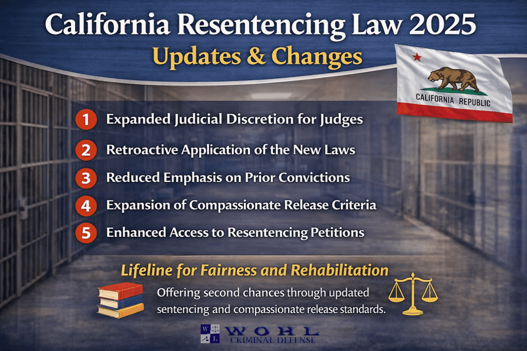 California resentencing law 2025, resentencing law