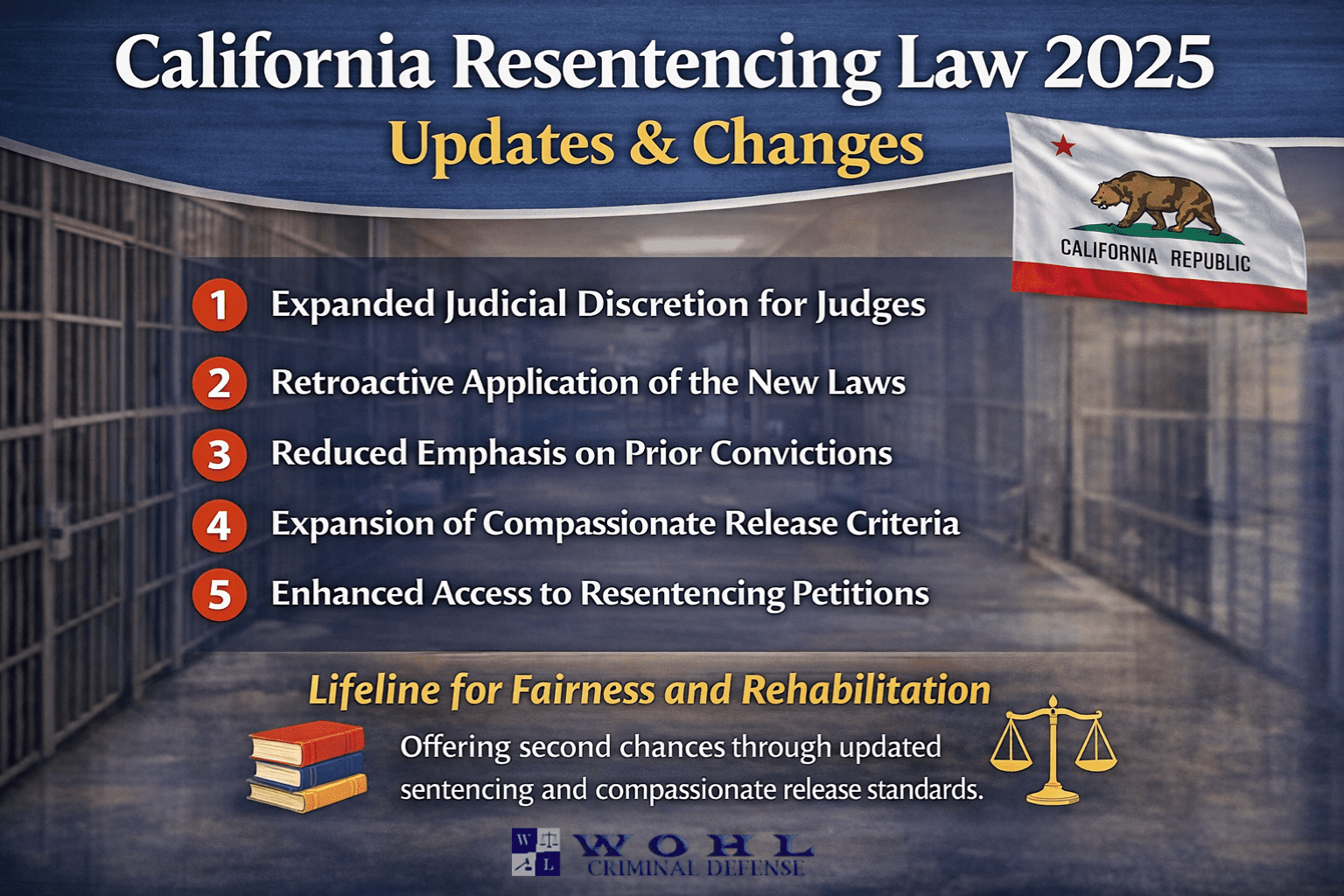 Top 5 Changes in California Resentencing Law 2025 Explained