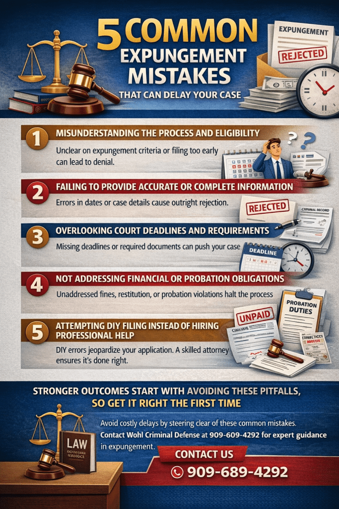 5 Common Expungement Mistakes That Can Delay Your Case 3 expungement mistakes