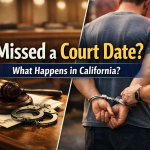 miss a court date in California