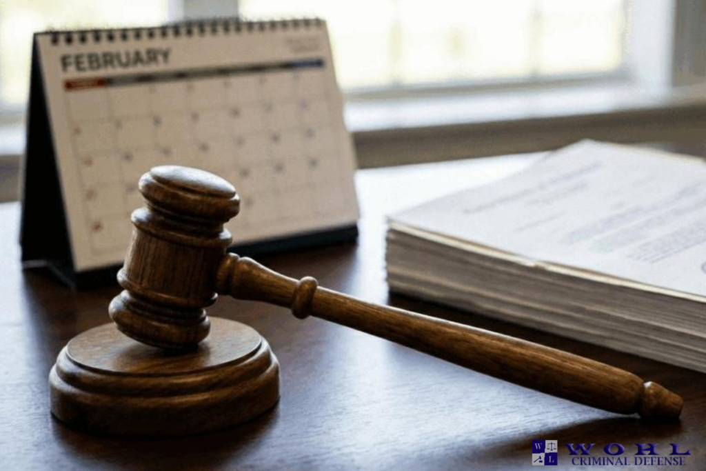 criminal case timeline